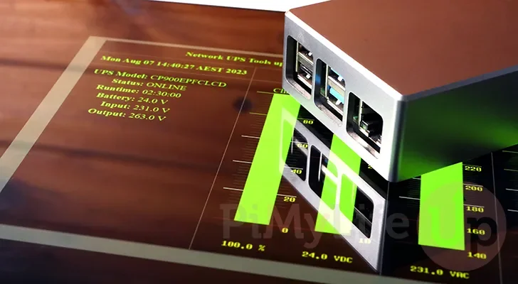 Proxmox UPS graceful shutdown with NUT architecture and workflow diagram